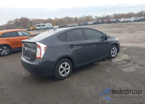 2014 Toyota Prius Three из США, поврежденный, VIN JTDKN3DU6E1809352